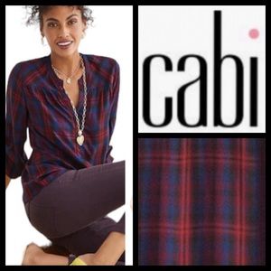 CAbi Plaid Caroling Shirt